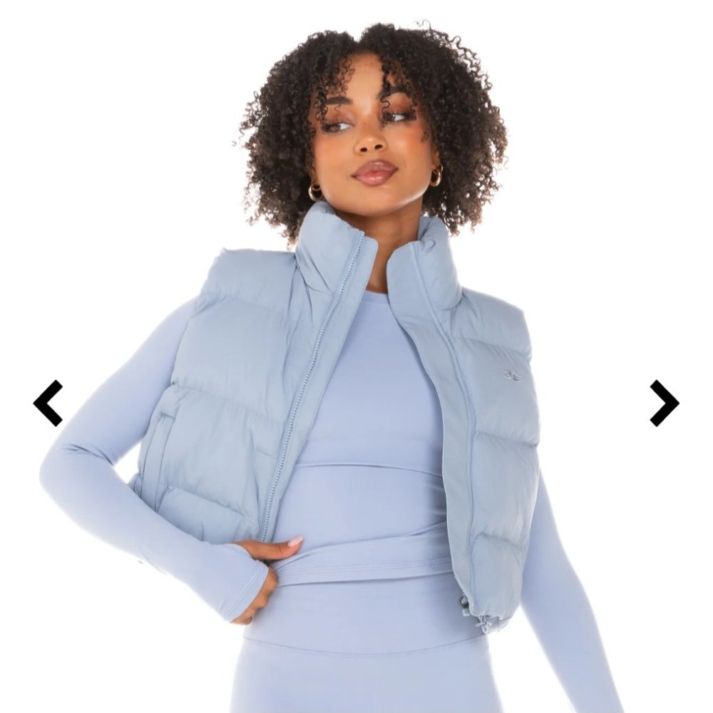 CROPPED PUFFER VEST